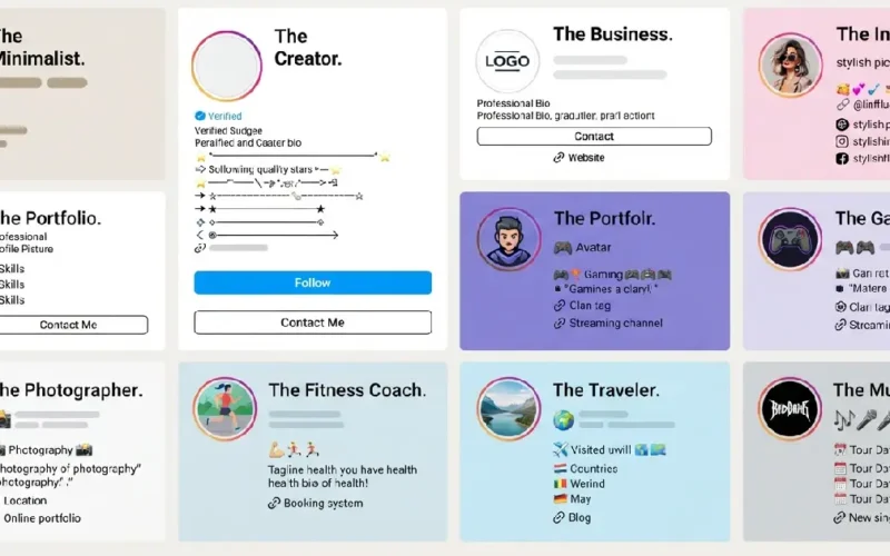 Instagram Bio Style: 10 Styles, Layouts & Examples